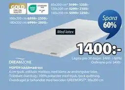 JYSK HOPEN bäddmadrass, SEK 1400 erbjuda