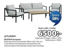 JYSK BEJSTRUP loungeset, SEK 6500 erbjuda