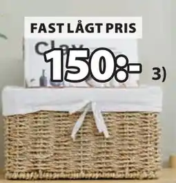 JYSK GJERMUND korg, SEK 150 erbjuda