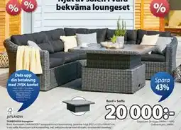 JYSK TAMBOHUSE loungeset, SEK 20000 erbjuda