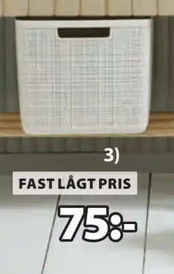 JYSK JUTE korgar Polypropylen, SEK 75 erbjuda
