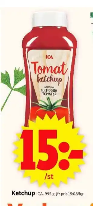 ICA Supermarket ICA Ketchup erbjuda