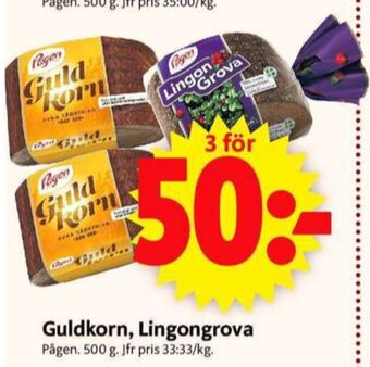 ICA Supermarket Lingongrova Rågbröd erbjuda