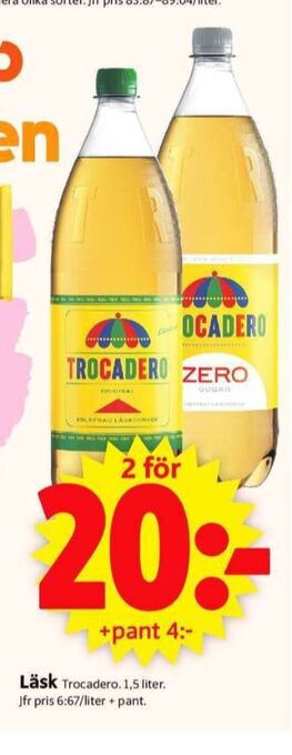 ICA Supermarket Trocadero Läskedryck erbjuda