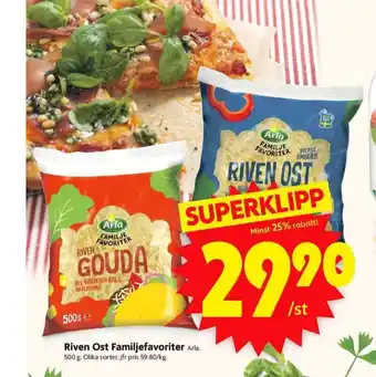 ICA Supermarket Arla Riven ost erbjuda
