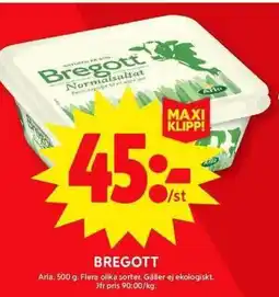 ICA Maxi BREGOTT erbjuda