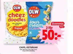 ICA Maxi CHIPS, OSTBÅGAR erbjuda