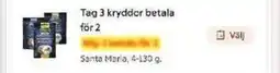 ICA Maxi Tag 3 kryddor betala för 2 erbjuda
