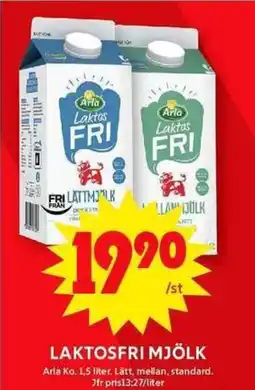 ICA Maxi LAKTOSFRI MJÖLK erbjuda