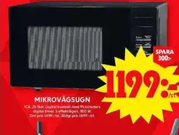 ICA Maxi MIKROVÅGSUGN erbjuda