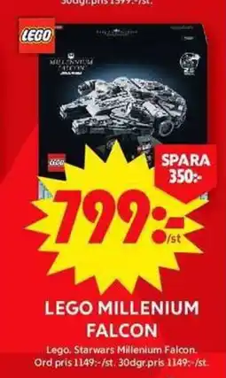 ICA Maxi Lego millenium falcon erbjuda
