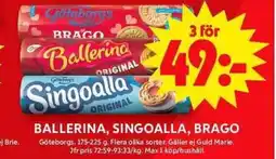 ICA Maxi BALLERINA, SINGOALLA, BRAGO erbjuda