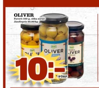 Matdax Favorit Oliver erbjuda