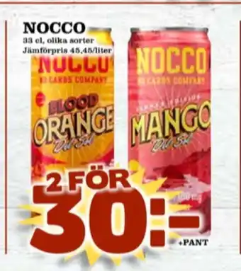 Nocco Energidryck