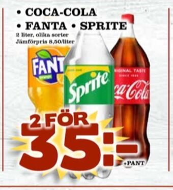 Matdax Coca Cola Läskedryck erbjuda