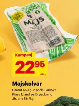 City Gross Majskolvar, SEK 22.95 erbjuda