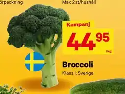 City Gross Broccoli, SEK 44.95 erbjuda