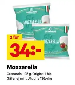 City Gross Mozzarella, SEK 34 erbjuda