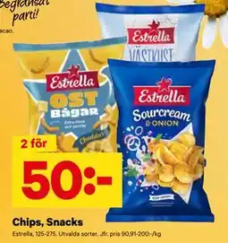 City Gross Chips, Snacks, SEK 50 erbjuda