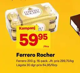 City Gross Ferrero Rocher, SEK 59.95 erbjuda