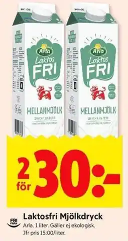 ICA Kvantum Laktosfri Mjölkdryck erbjuda