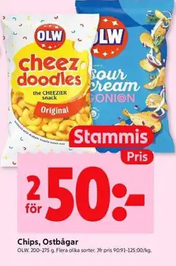 ICA Kvantum Chips, Ostbågar erbjuda