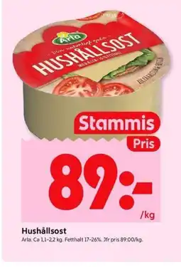ICA Kvantum Hushållsost erbjuda