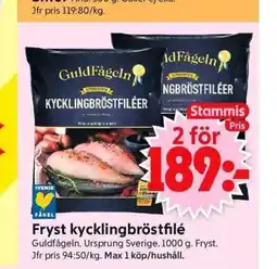 ICA Supermarket Fryst kycklingbröstfilé erbjuda