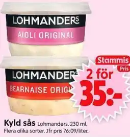 ICA Supermarket Kyld sås Lohmanders. erbjuda