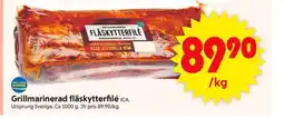 ICA Supermarket Grillmarinerad fläskytterfilé erbjuda