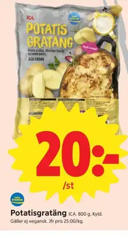 ICA Nära Potatisgratäng erbjuda