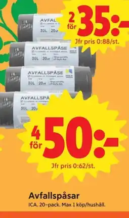 Avfallspåsar