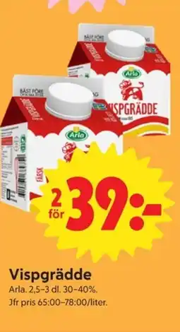 ICA Nära Vispgrädde erbjuda