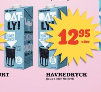 Matdax Oatly Havredryck erbjuda