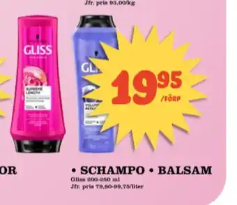 Matdax Gliss Shampoo erbjuda