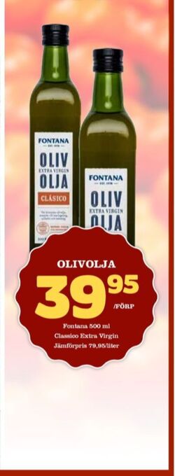 Matdax Fontana Olivolja erbjuda