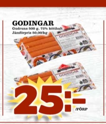 Matdax Gudruns Korv erbjuda