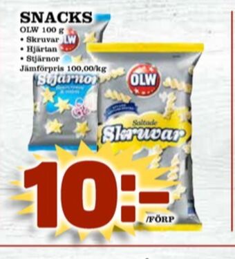 Matdax OLW Snacks erbjuda