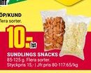 ÖoB Sundlings snacks erbjuda