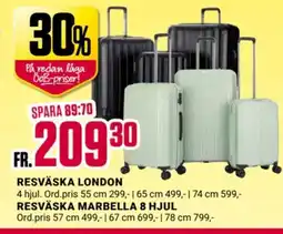 ÖoB Resväska london erbjuda