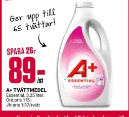 ÖoB A+ Tvättmedel erbjuda