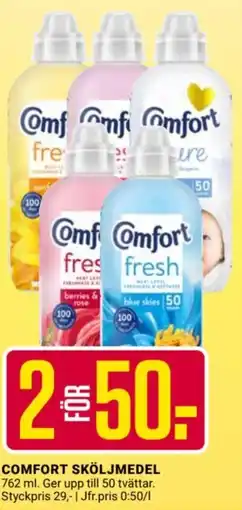 ÖoB COMFORT Sköljmedel erbjuda