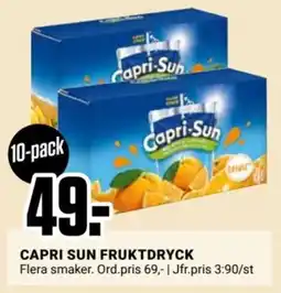 ÖoB CAPRI SUN Fruktdryck erbjuda