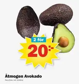 Ätmogen Avokado, SEK 20