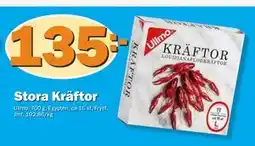 Pekås Stora Kräftor, SEK 135 erbjuda