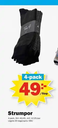Pekås Strumpor, SEK 49 erbjuda