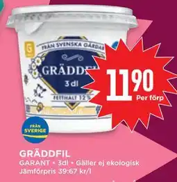 GRÄDDFIL, SEK 11.9