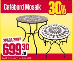 ÖoB Cafébord Mosaik, SEK 699.3 erbjuda