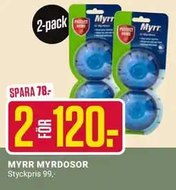 ÖoB MYRR MYRDOSOR, SEK 120 erbjuda