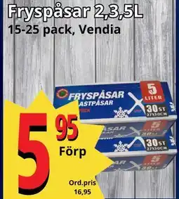 Supergrossen Fryspåsar 2,3,5L, SEK 5.95 erbjuda